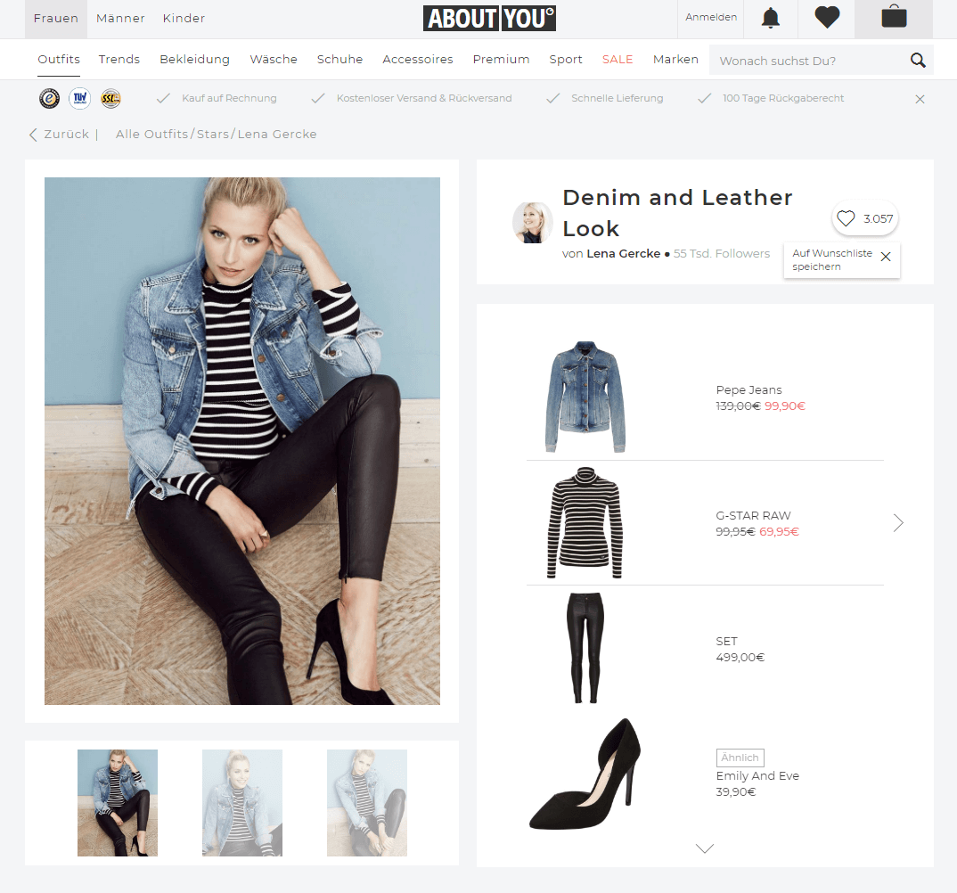 Shoppable Content im Fashion Retail