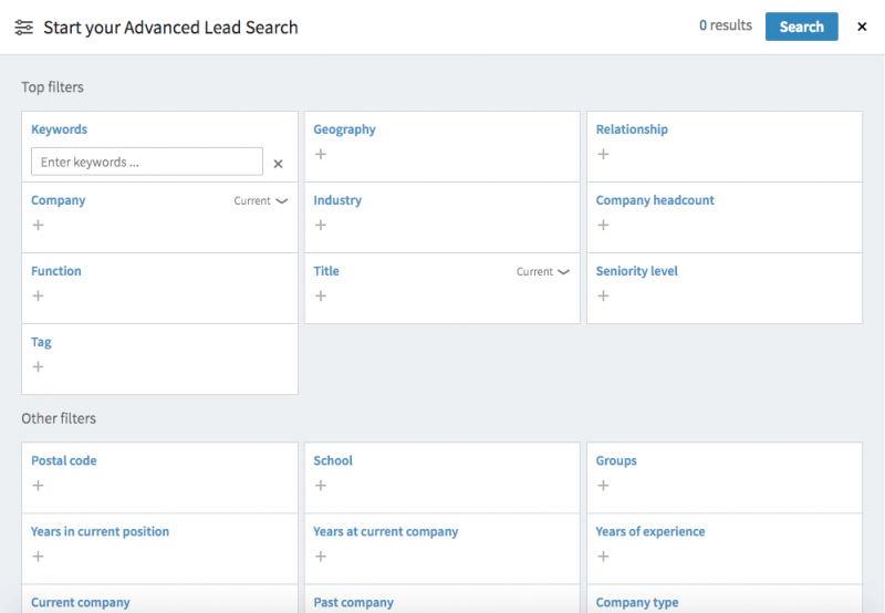Key Accounts mit Hilfe des LinkedIn Sales Navigators finden
