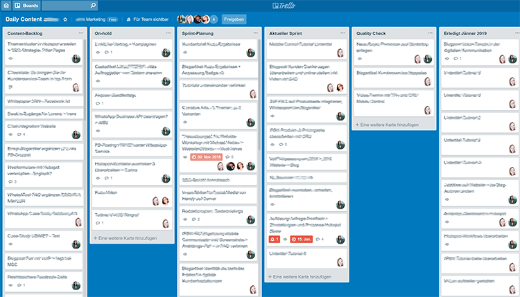 Trello Task Board