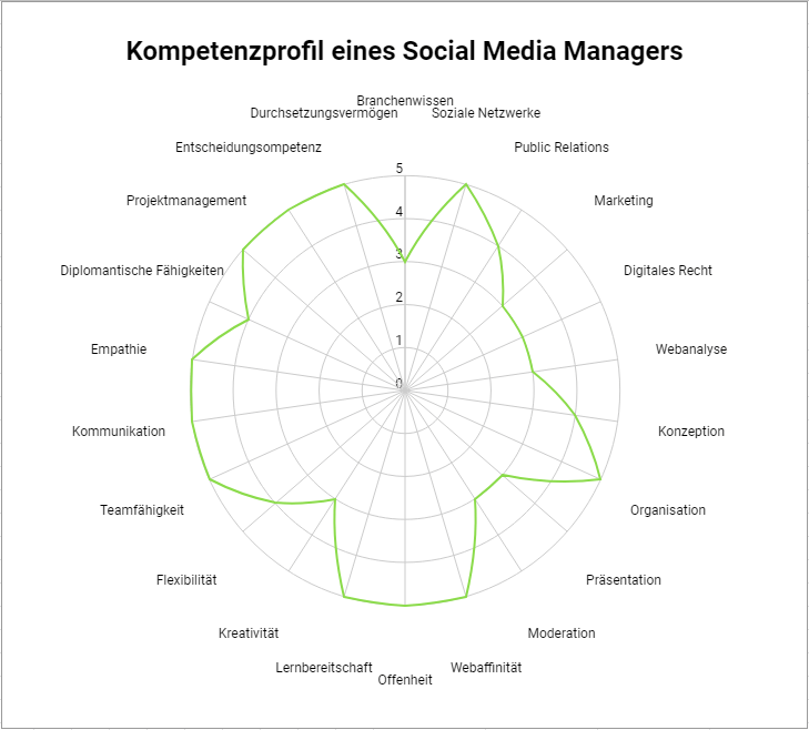Kompetenzprofil eines Social Media Managers